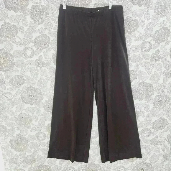 Chico's Brown Flare Leg Pullover Women's Pants 1or 8 - Picture 1 of 8